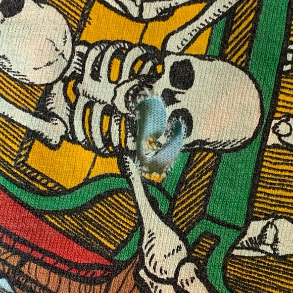 Colorful Roller Coaster Adult Grateful DeadT-Shirt, L - Picture 9 of 10